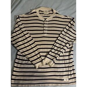 Vintage Levi's JeansWear striped T Shirt Size‎ XL